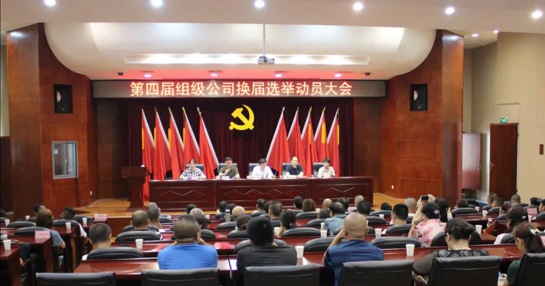 第四届组级公司换届选举--蓄力再出发 续航新时代