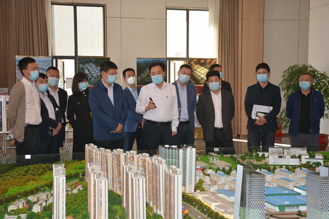 考察湖南(红星)农产品流通产业园